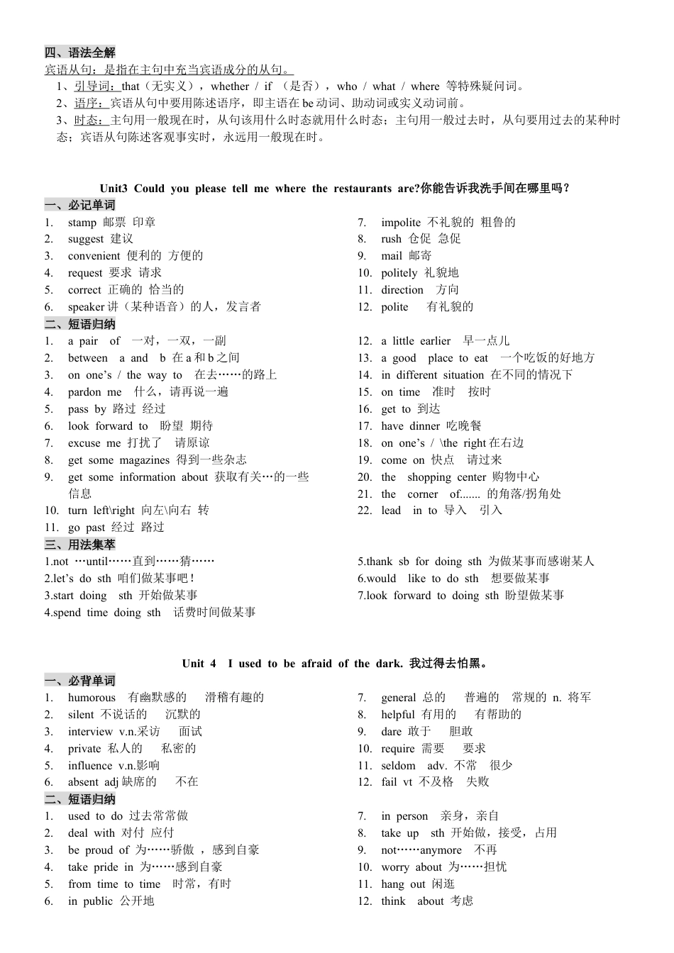 新人教版9年级英语1-7单元知识点总结.doc.docx_第3页