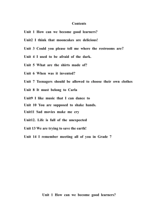 新人教版9年级英语全一册知识点总结.doc