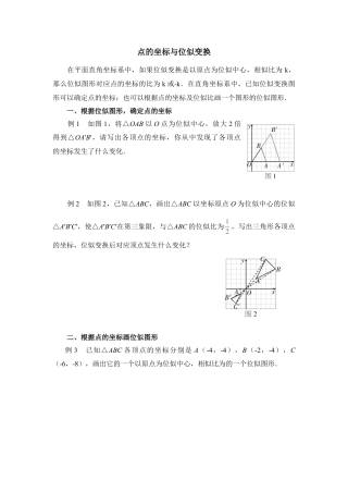 例析点的坐标与位似变换-苏科版初中数学.doc