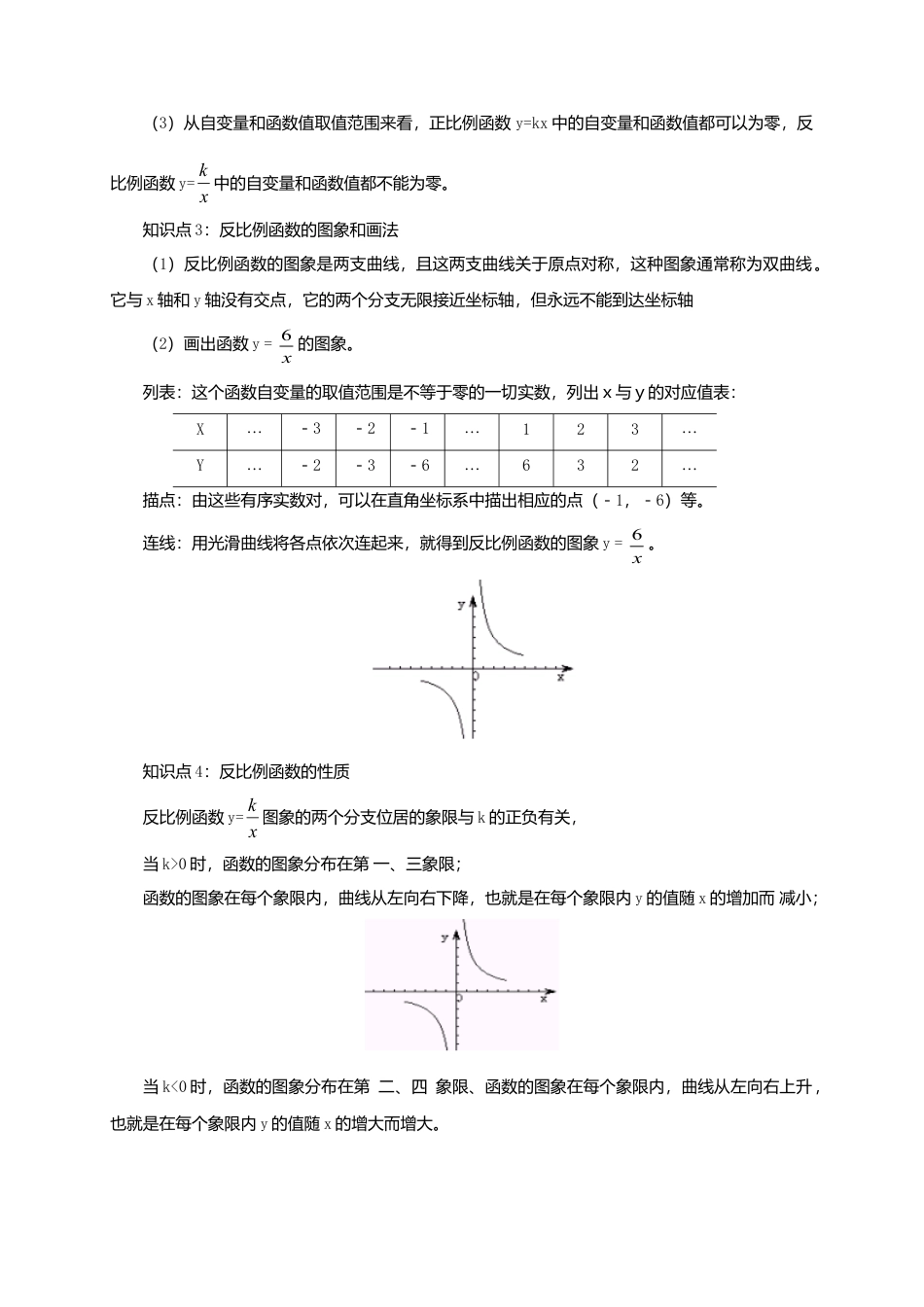 八年级数学下册课后补习班辅导反比例函数讲学案苏科版.doc_第2页