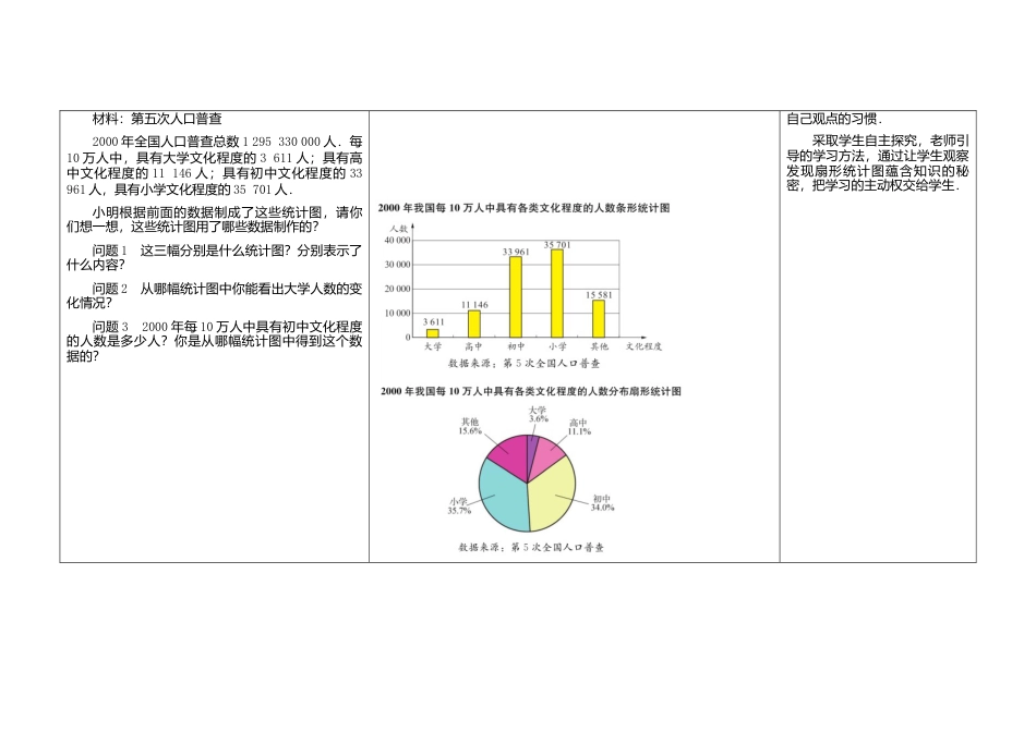 苏科初中数学八下《7．2　统计表、统计图的选用》word教案 (2).doc_第2页
