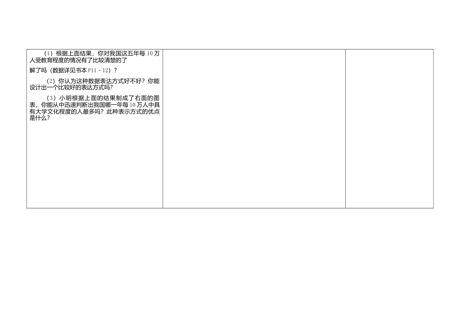 苏科初中数学八下《7．2　统计表、统计图的选用》word教案 .doc_第3页