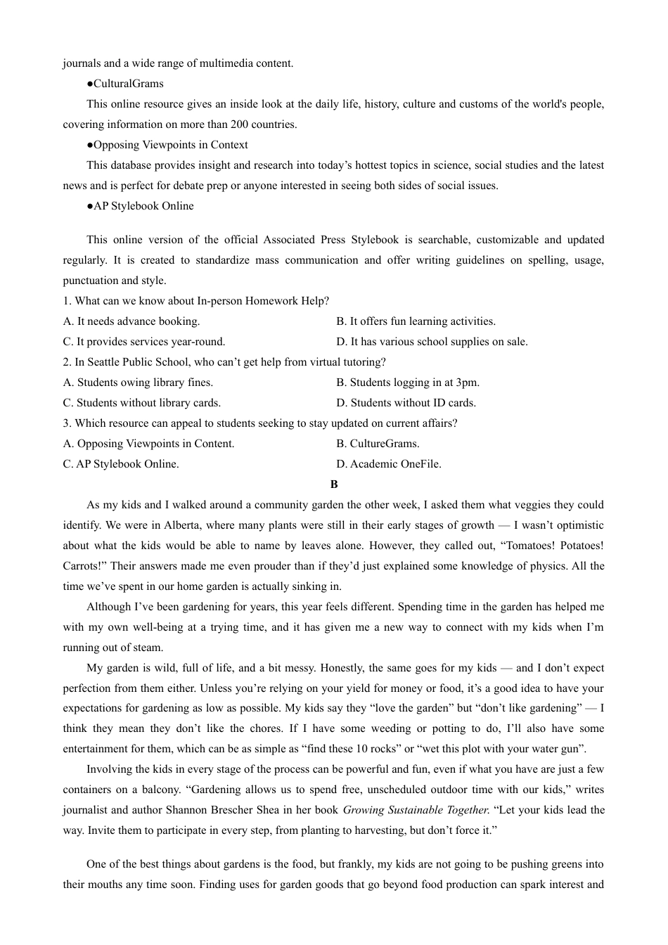 辽宁省五校（东北育才中学、辽宁省实验中学、大连24中学、大连八中、鞍山一中）2025届高三上学期期末考试 英语（含答案，无听力原文及音频）.doc_第3页