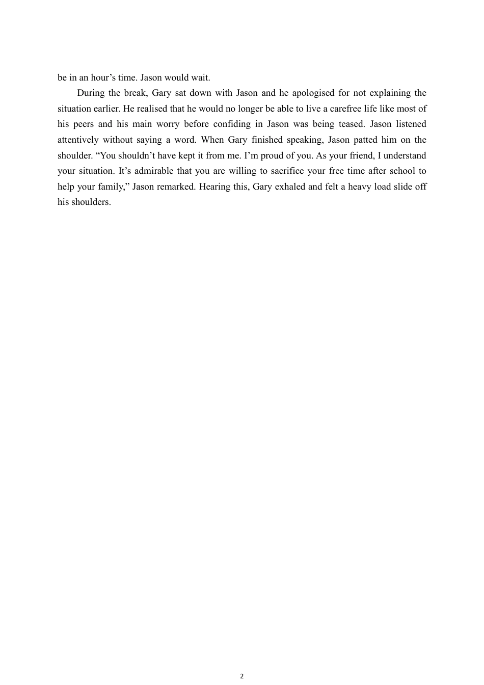 江西省赣州市十八县(市、区)二十四校11月期中联考英语试题（有听力）_英语参考答案及听力材料.pdf_第2页