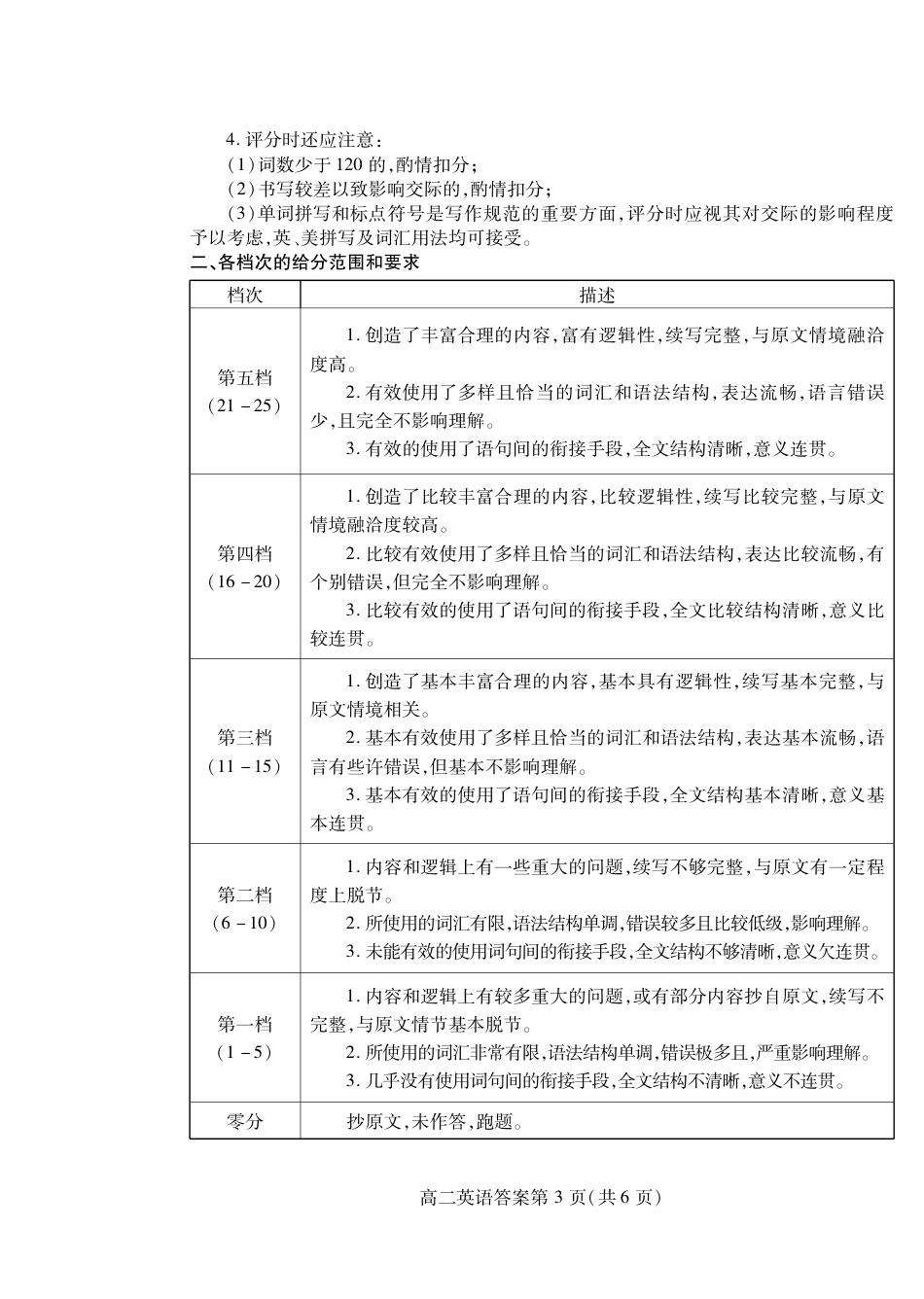 山东省潍坊市2026届高二阶段性调研监测（高二下学期期末）(全科）_英语试卷(高二下期末考7.8-7.10) 答案                         .pdf_第3页