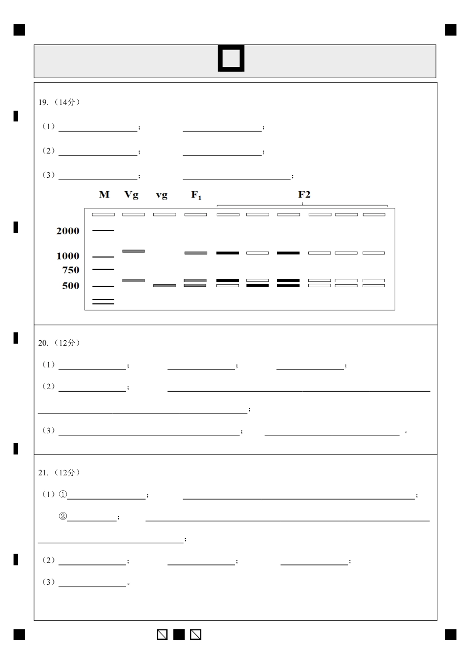 2022级高三第一学期期中考生物学(上交版2).pdf_第2页
