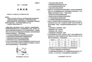 山东省泰安市2025届高三二轮模拟检测考试（泰安二模）（全科）_生物试题.pdf