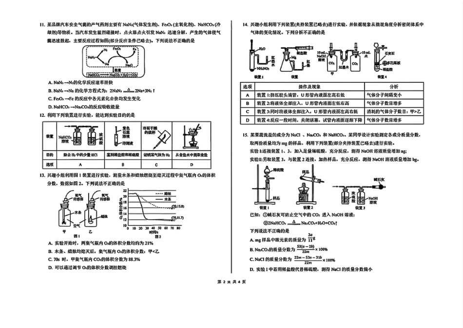 2025年山东省菏泽市中考化学真题试卷.pdf_第2页