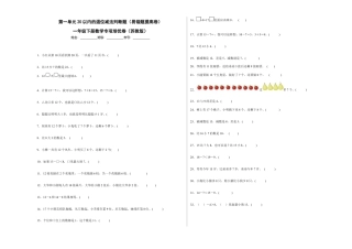 第一单元20以内的退位减法判断题（易错题提高卷）一年级下册数学专项培优卷（苏教版）.docx
