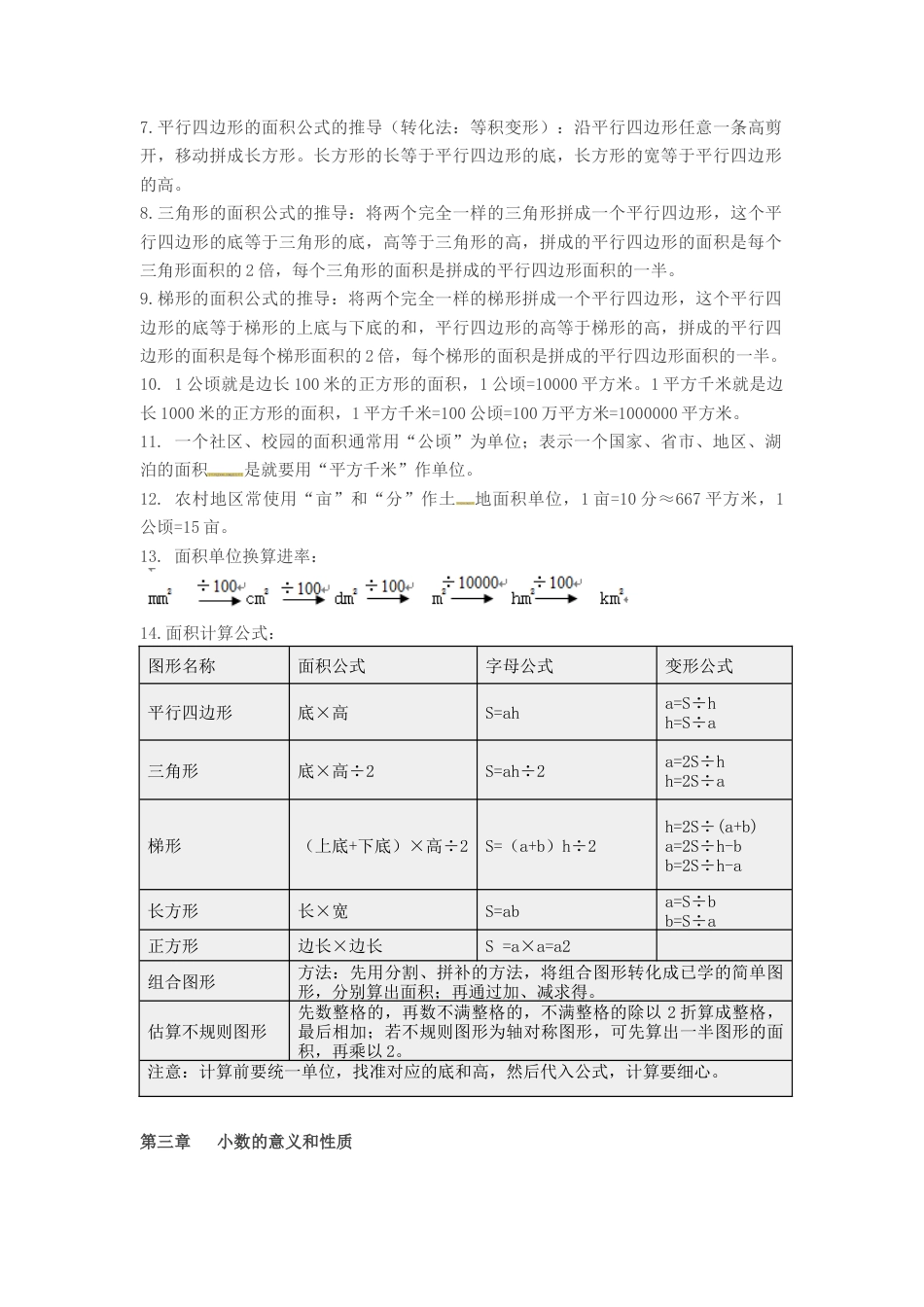 五年级上册数学知识点汇总  苏教版.docx_第2页