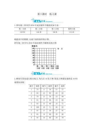2025年苏教版数学四年级上册课时练习-第4单元 第3课时练习课含答案）.docx