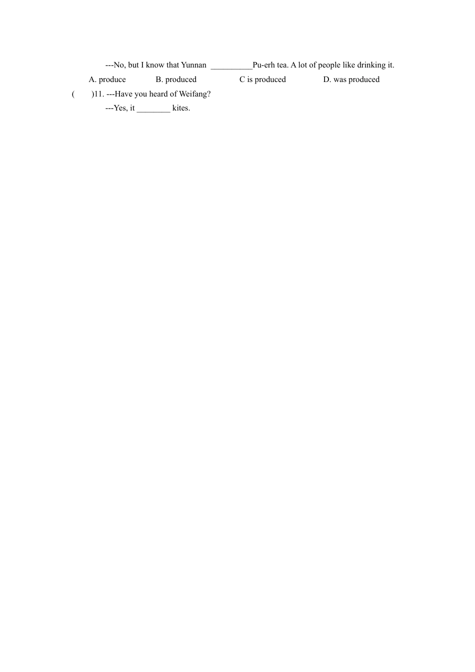 初中九年级英语-Unit5 SectionB（1a-2e）分层练习设计.docx_第2页