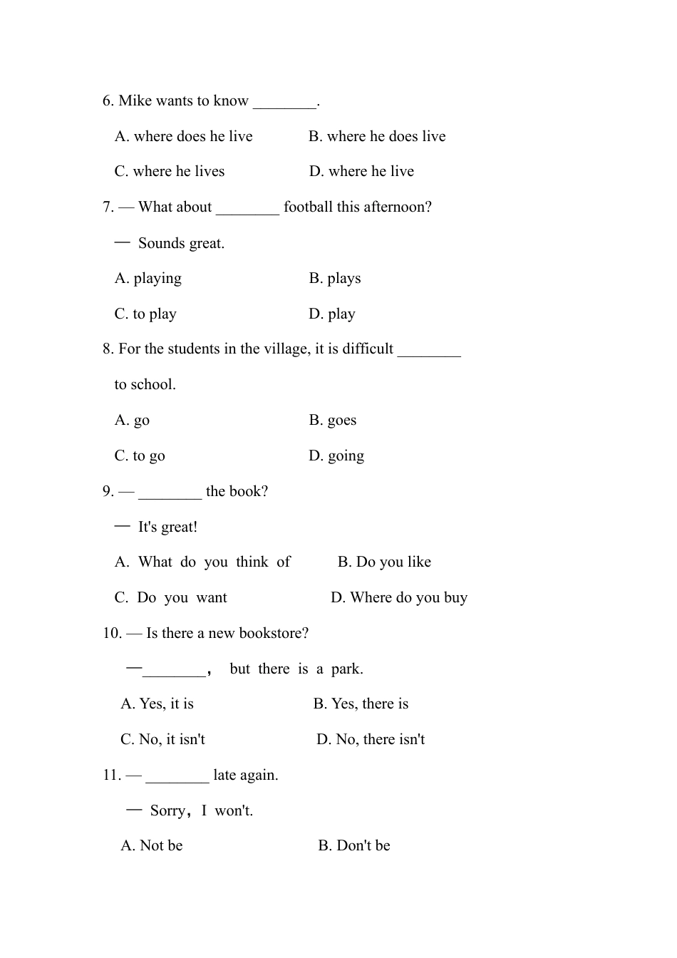 人教新目标英语七下-句型专项训练.doc_第3页