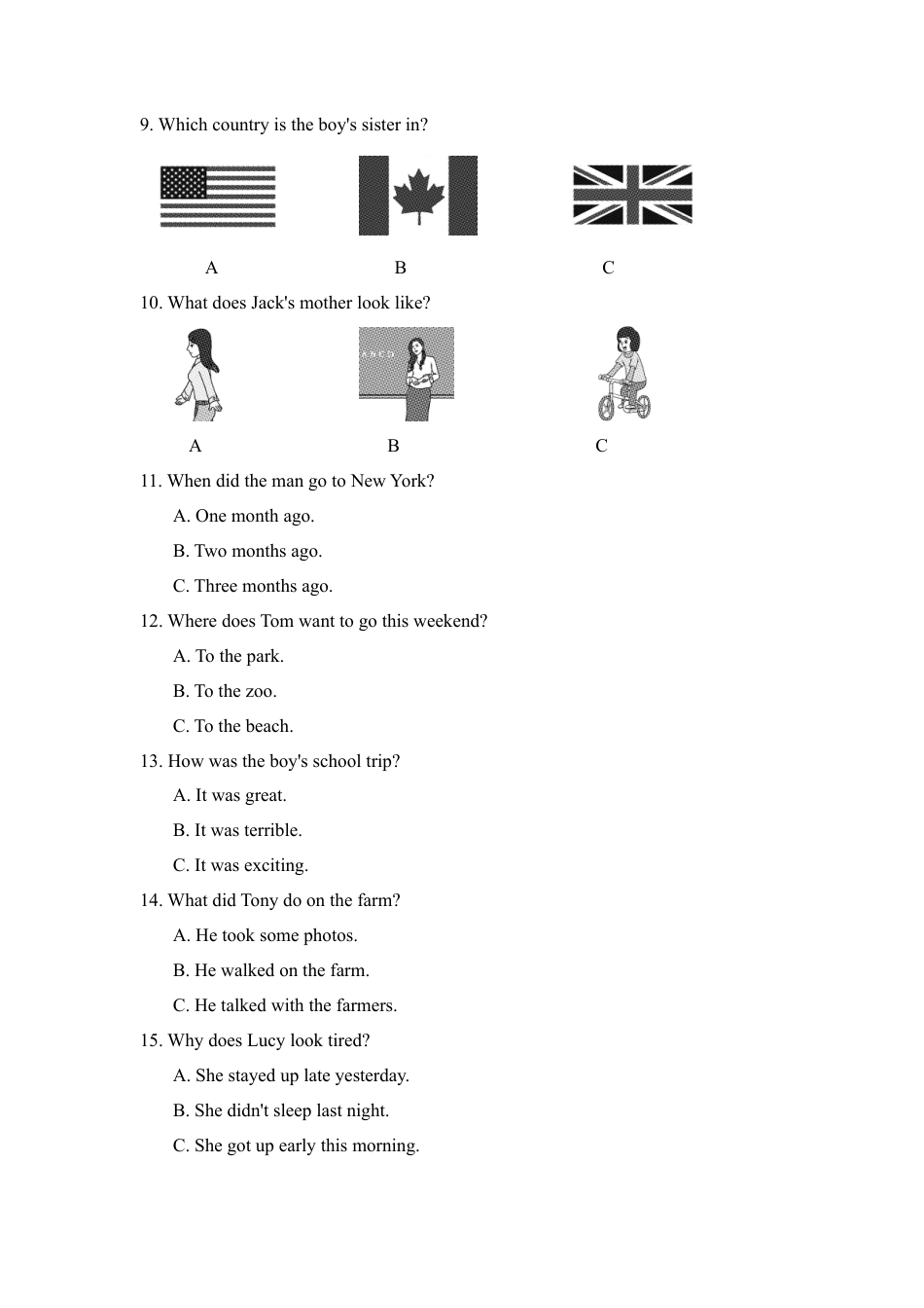 人教新目标英语七下-期末检测卷（一）.doc_第3页