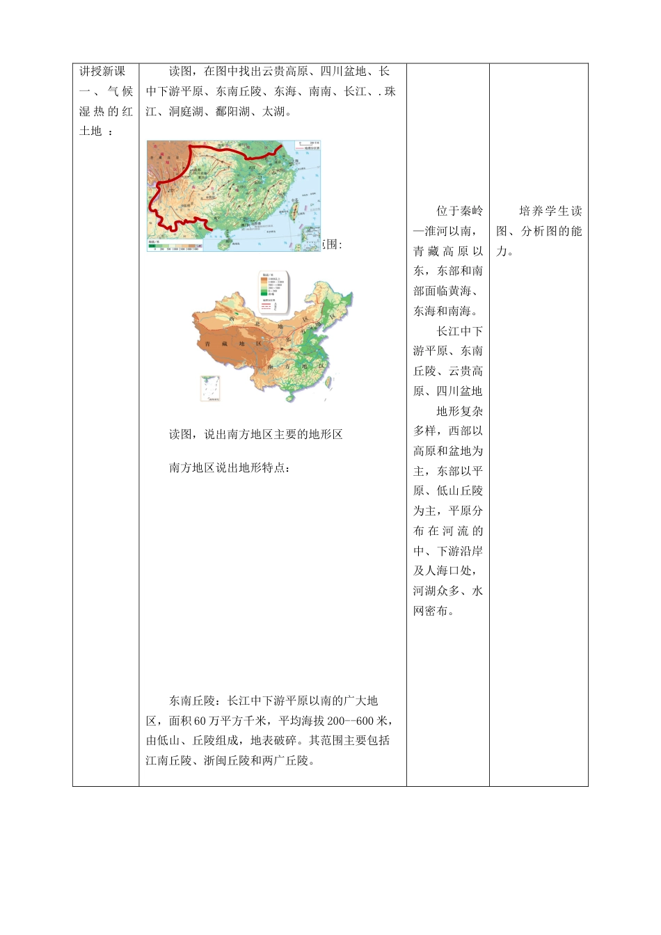 人教版地理八年级下册-第七章第一节自然特征与农业.docx_第2页