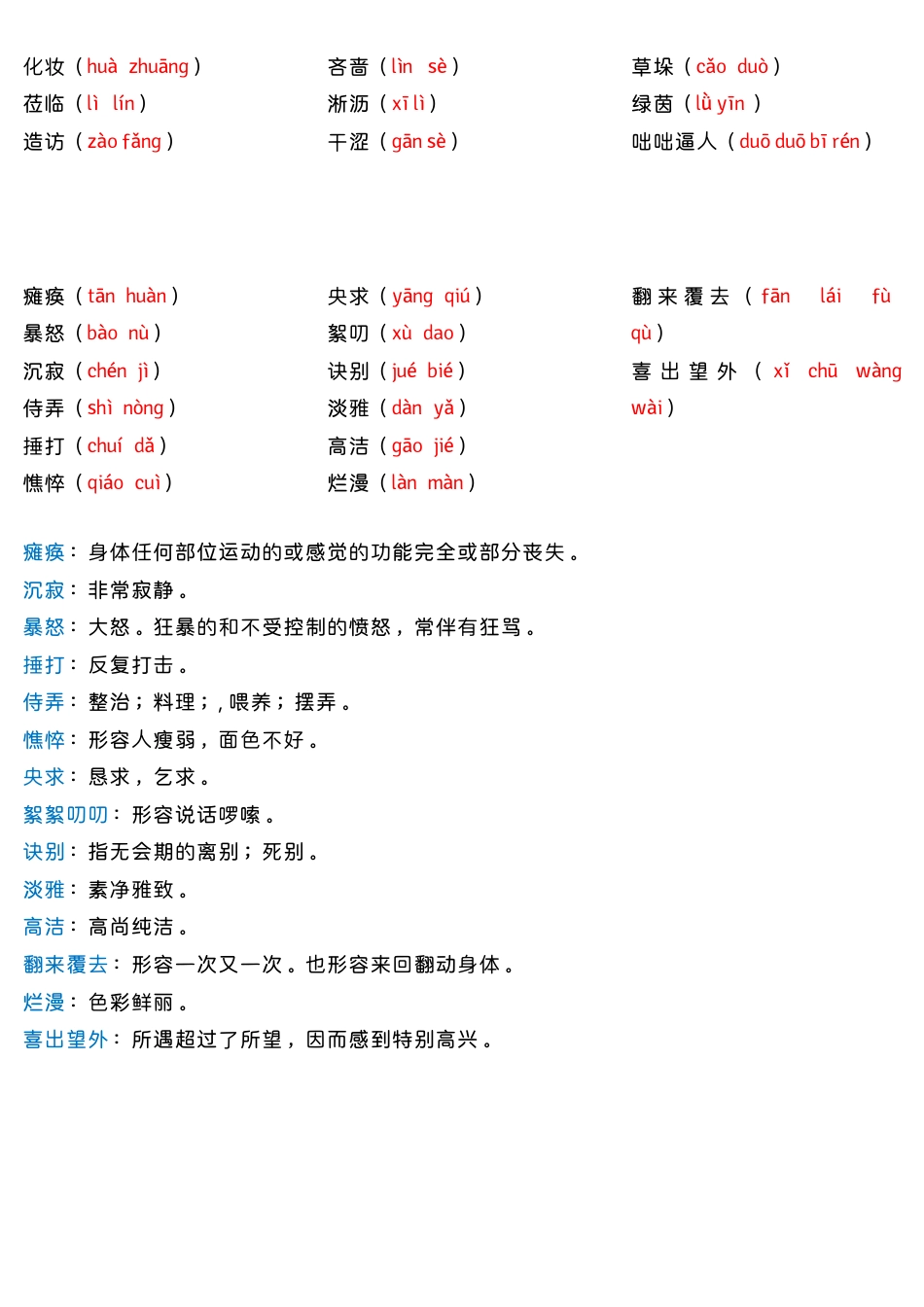 新教材七年级上册语文字音字形归纳.docx_第2页