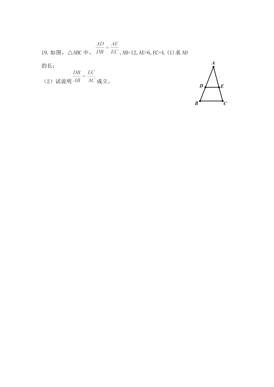 北师大版初中数学九上同步练习-4.1 第1课时  线段的比和成比例线段.docx_第3页