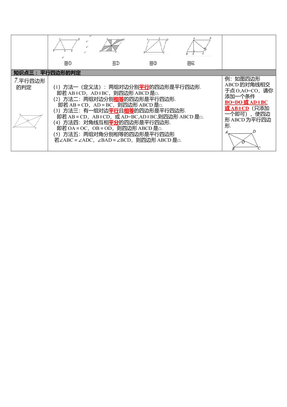 北师大版九下中考知识点-第19讲 多边形与平行四边形.docx_第2页