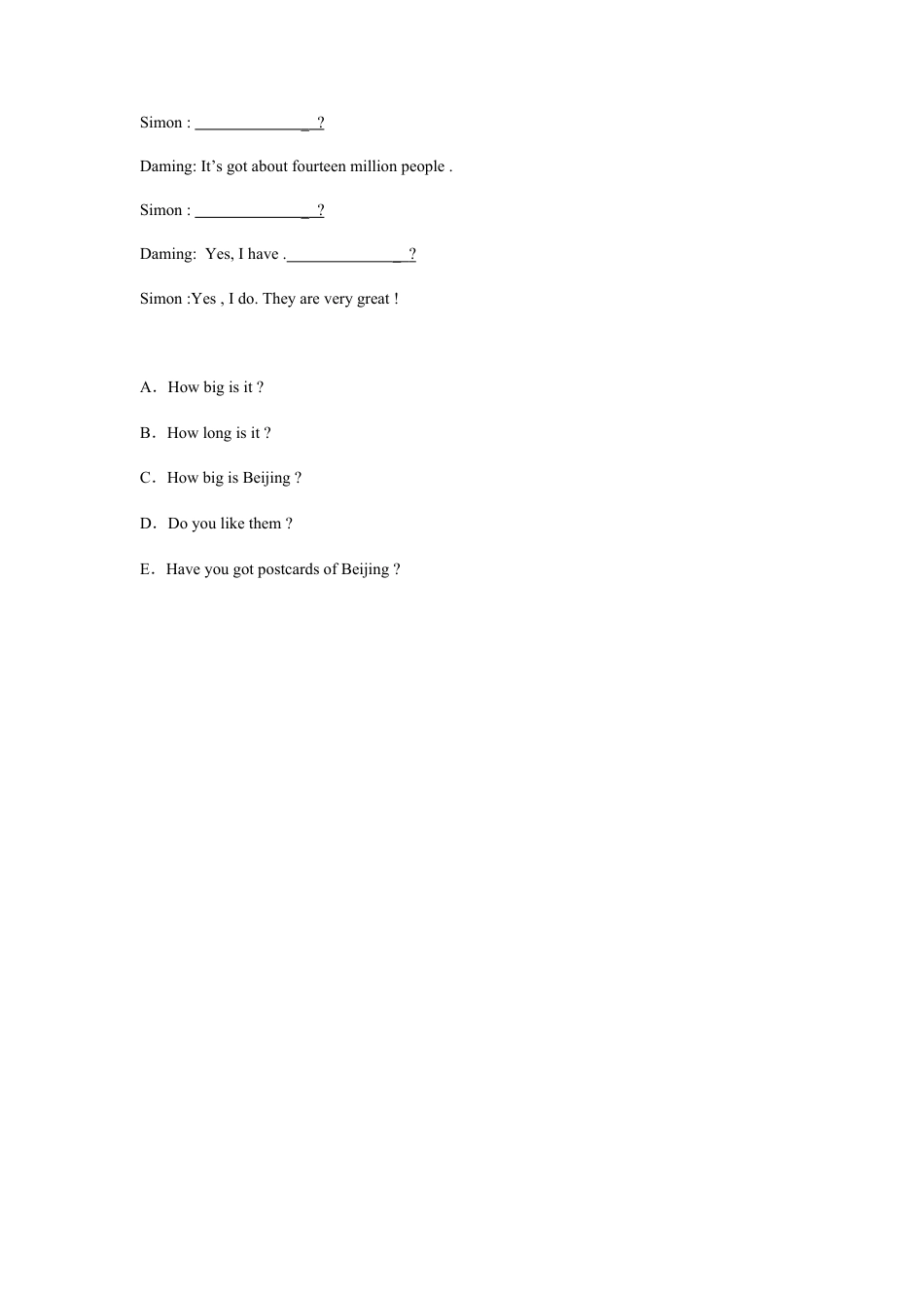 外研版英语六年级上册-Module 1 Unit 1 It's more than twenty thousand kilometers lon(1).doc_第2页