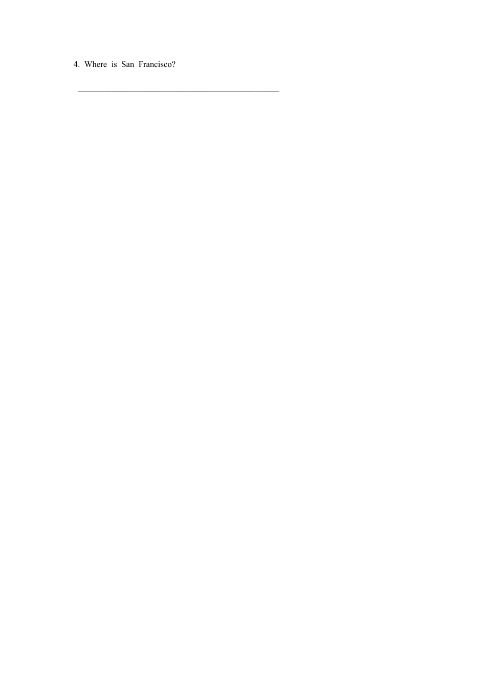 外研版英语六年级上册-Module 1 Unit 2 It's in the wes(2).doc_第2页