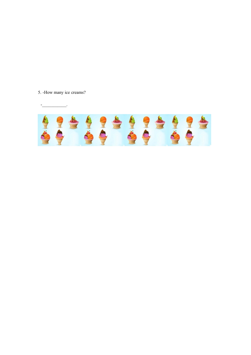 外研版英语五年级上-Module 5 Unit 2 There are forty 习题 1.doc_第2页