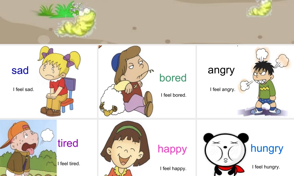 外研版小学英语课件-9Unit 2 I feel happy..ppt