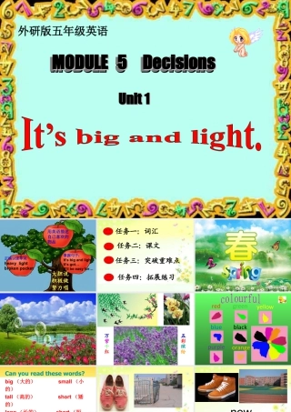 外研版小学英语课件-It's_big_and_light.ppt2+(1).ppt.ppt