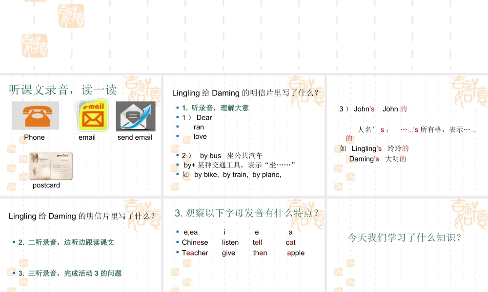 外研版小学英语课件-M1U2 We bought ice cream.ppt