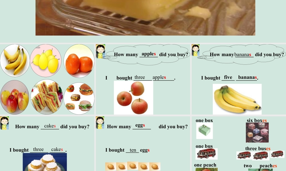 外研版小学英语课件-M2U2.ppt