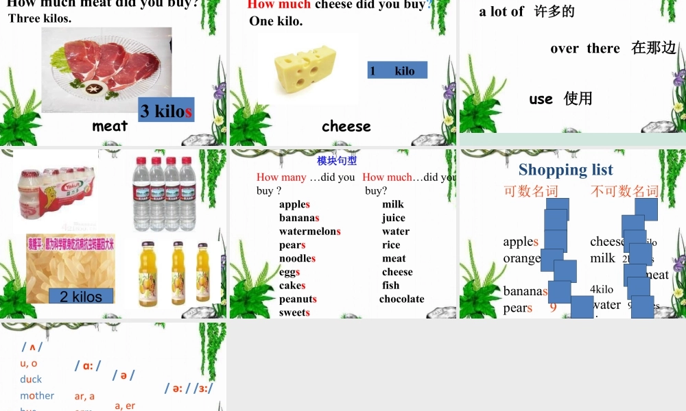 外研版小学英语课件-M2U2.ppt