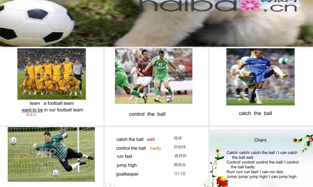 外研版小学英语课件-M6U1.ppt