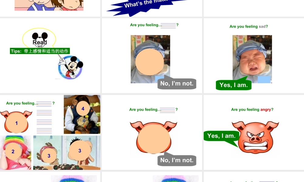 外研版小学英语课件-M9U1Are you feeling bored？.ppt