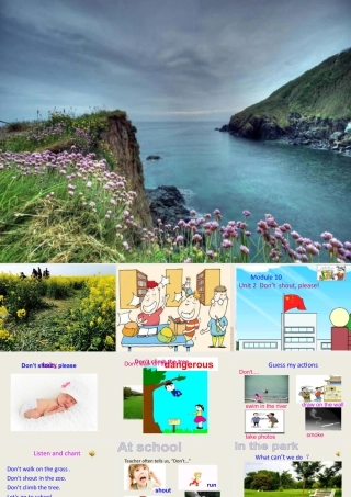 外研版小学英语课件-M10U2 Don't shout  please.课件.ppt