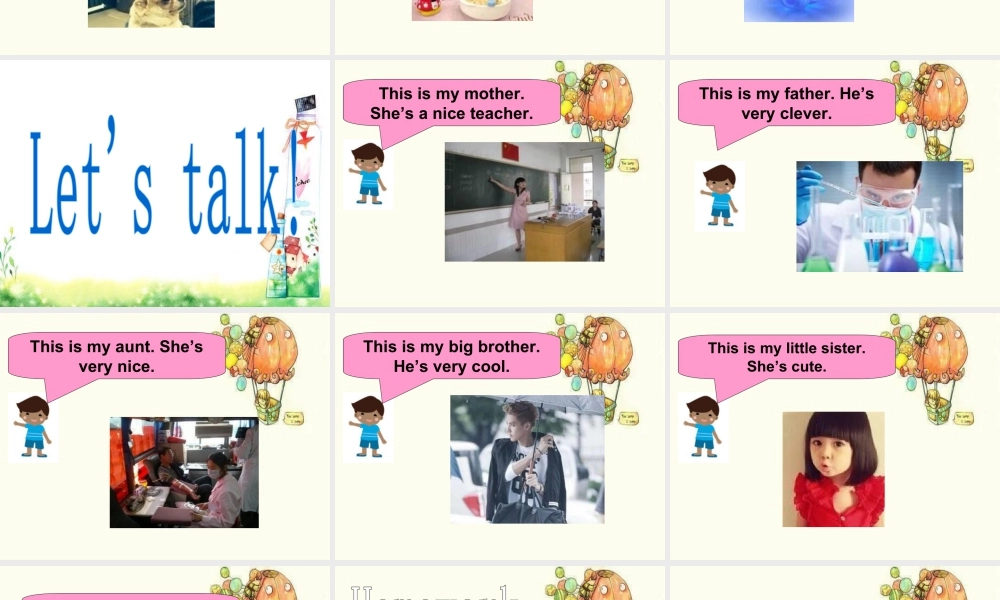 外研版小学英语课件-Module 1 Unit 2 He's cool 课件1.ppt