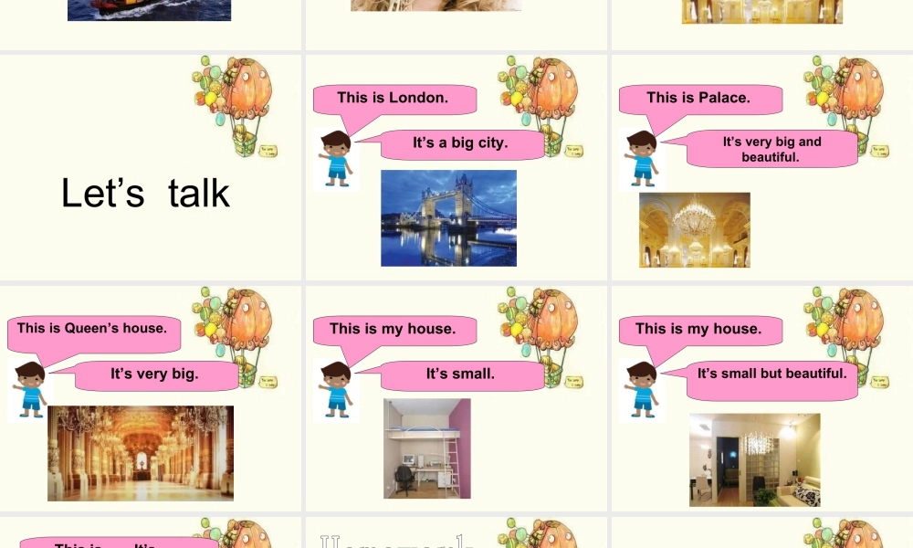 外研版小学英语课件-Module 2 Unit 1 London is a big city 课件1.ppt