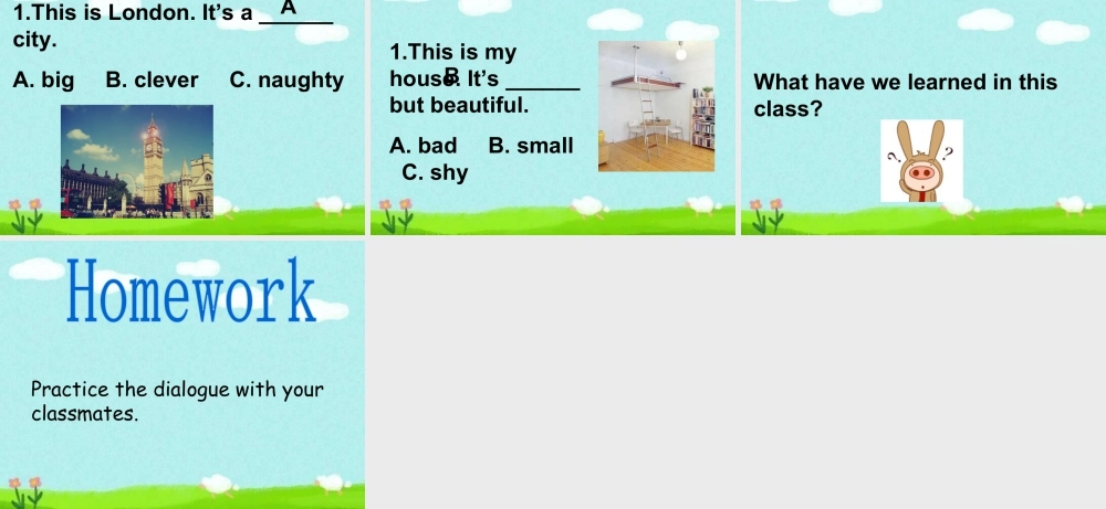 外研版小学英语课件-Module 2 Unit 1 London is a big city 课件2.ppt