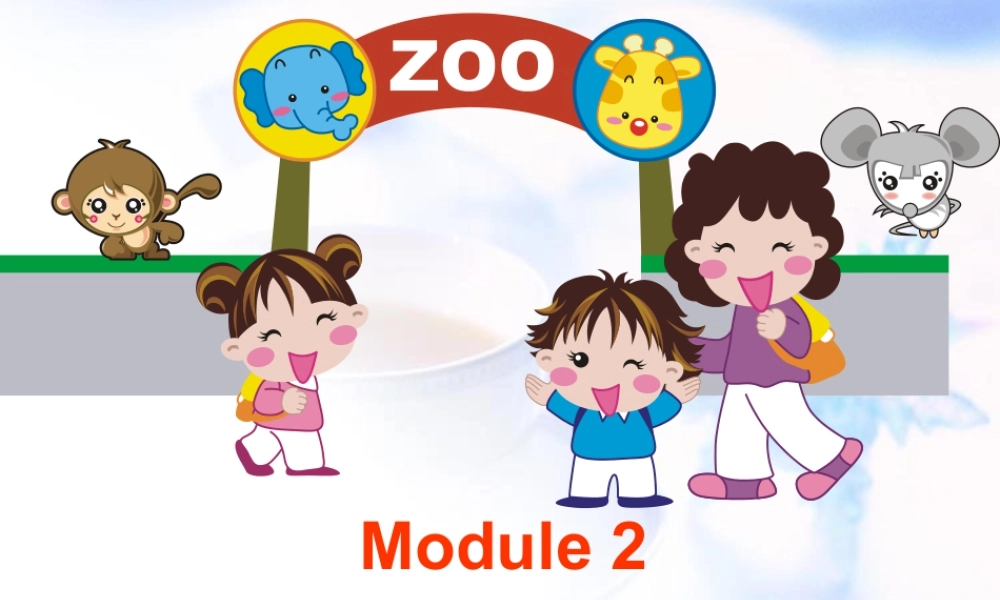 外研版小学英语课件-Module 2 Unit 1 They're monkeys 课件3.ppt