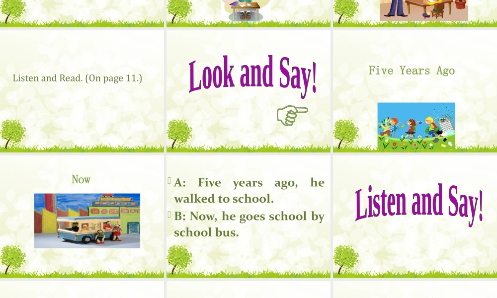 外研版小学英语课件-Module 2 Unit 2 Mr Li was a teacher 课件2.ppt