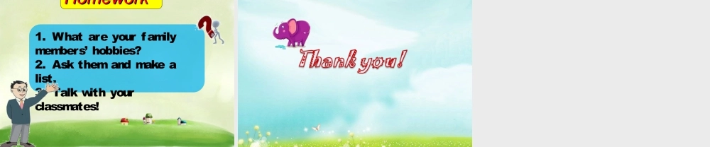 外研版小学英语课件-Module 3 Unit 2 I don't like riding my bike--What's your hobby.ppt