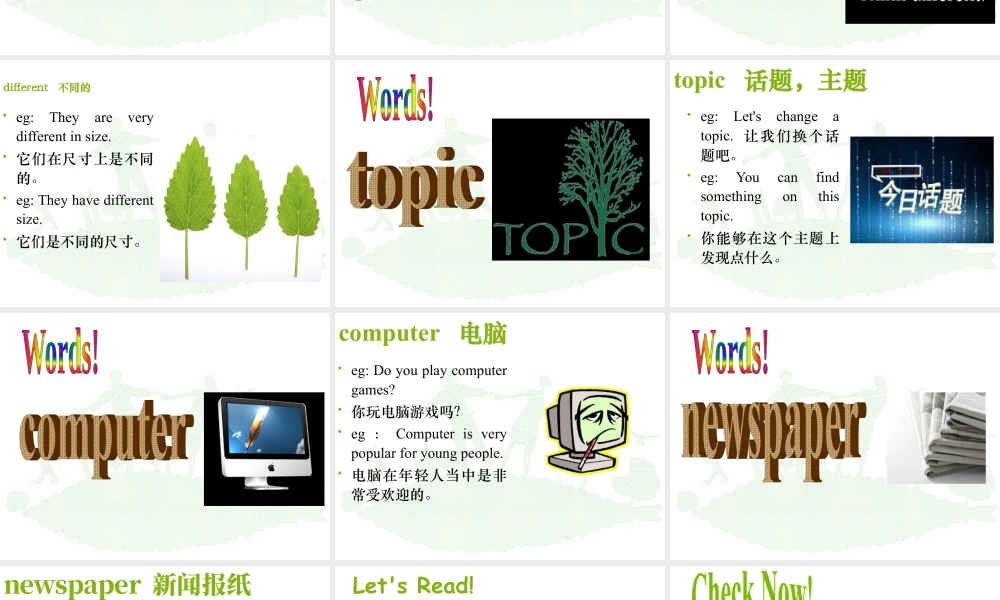 外研版小学英语课件-Module 4 Unit 2 We can find information from books and CDs 课件1.ppt