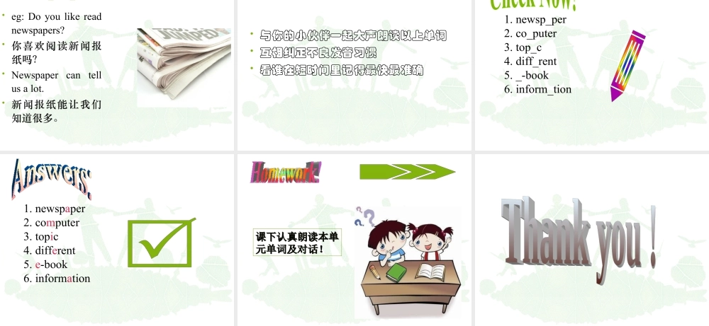 外研版小学英语课件-Module 4 Unit 2 We can find information from books and CDs 课件1.ppt