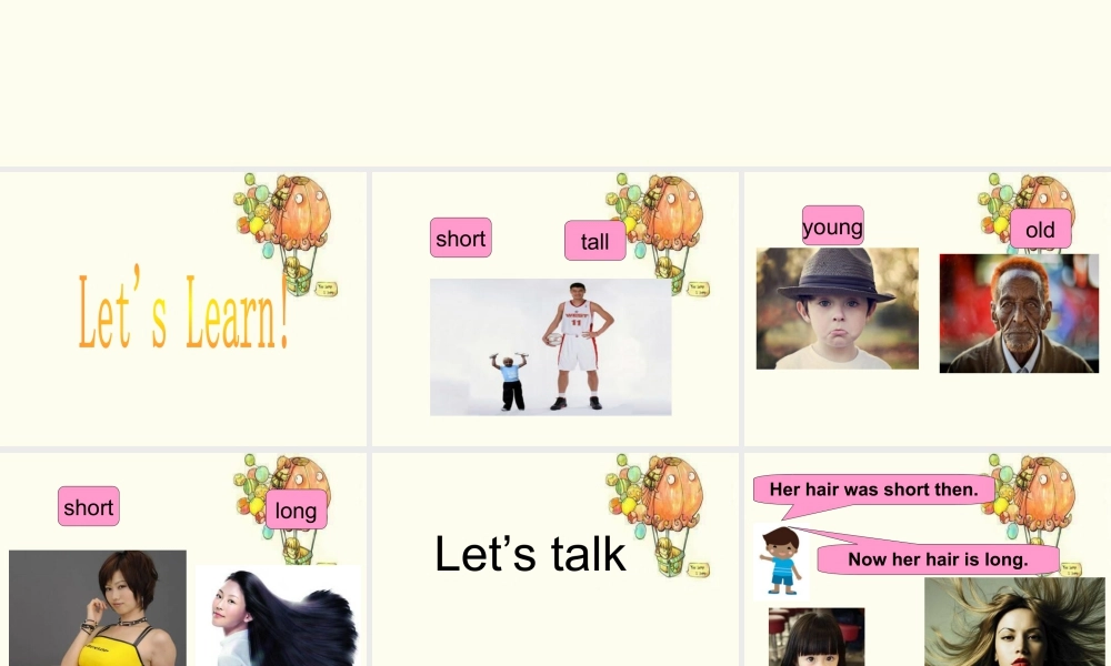 外研版小学英语课件-Module 5 Unit 1 I was two then 单词句型演练.ppt