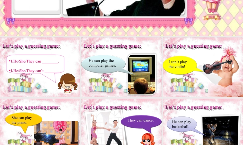 外研版小学英语课件-Module 5 Unit 2 I can speak French.ppt