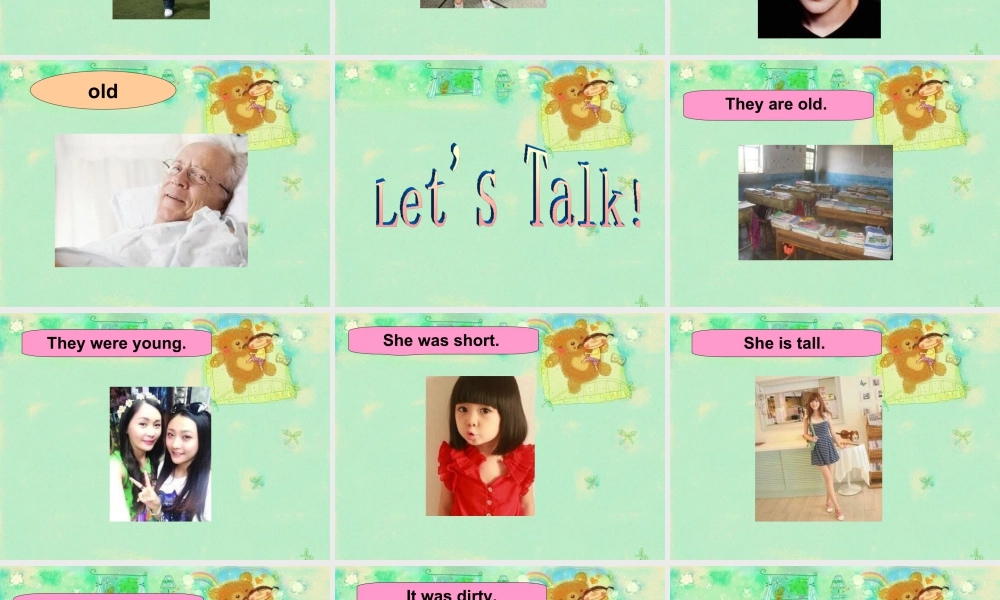 外研版小学英语课件-Module 5 Unit 2 They were young 课件.ppt