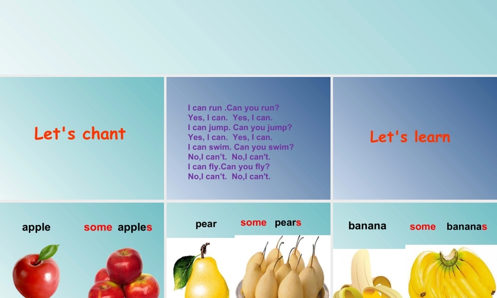 外研版小学英语课件-Module 6 Unit 1 Can I have some sweets 课件.ppt