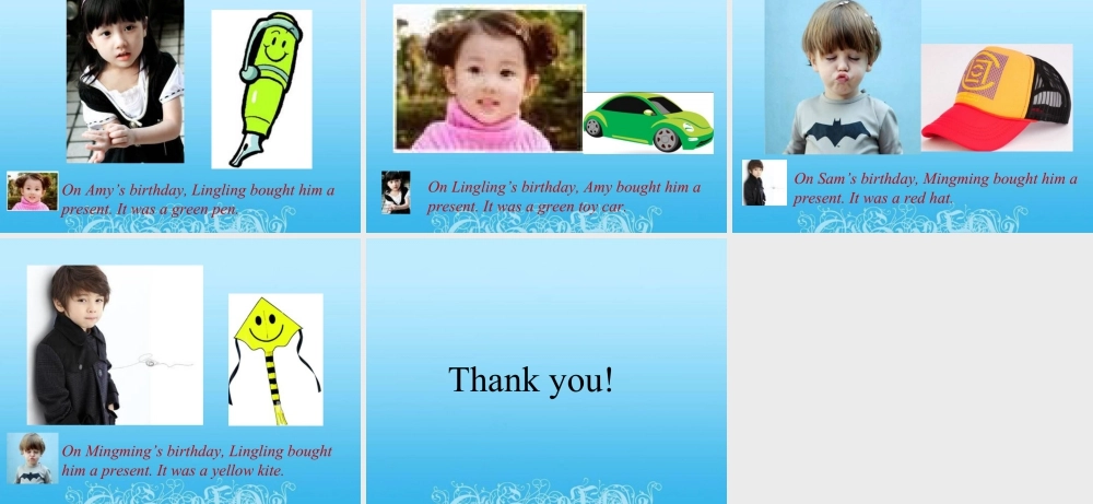 外研版小学英语课件-Module 6 Unit 1 It was Daming's birthday yesterday. 课件2.ppt