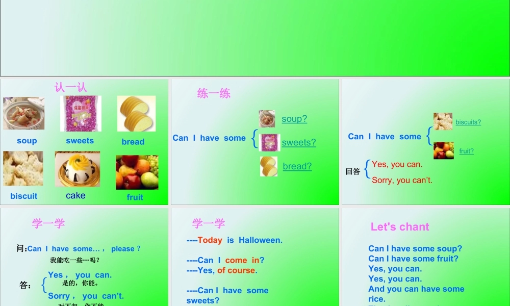 外研版小学英语课件-Module 6 Unt 2 Happy Halloween 课件.ppt