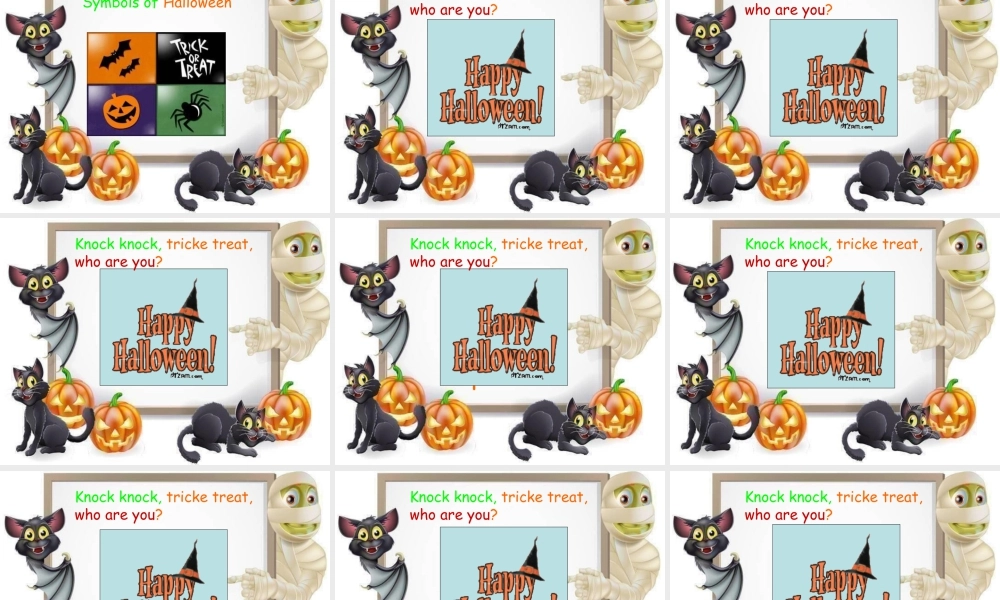 外研版小学英语课件-Module 6 Unt 2 Happy Halloween 课件.ppt