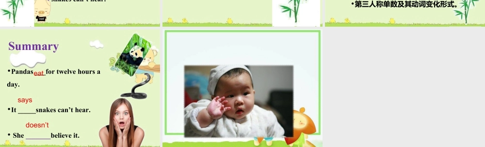 外研版小学英语课件-Module 7 Unit 1 I don't believe it.ppt