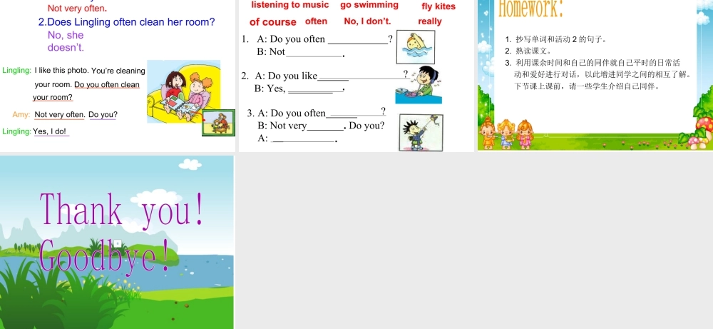 外研版小学英语课件-Module 8 Unit 1 Do you often play with doll.ppt